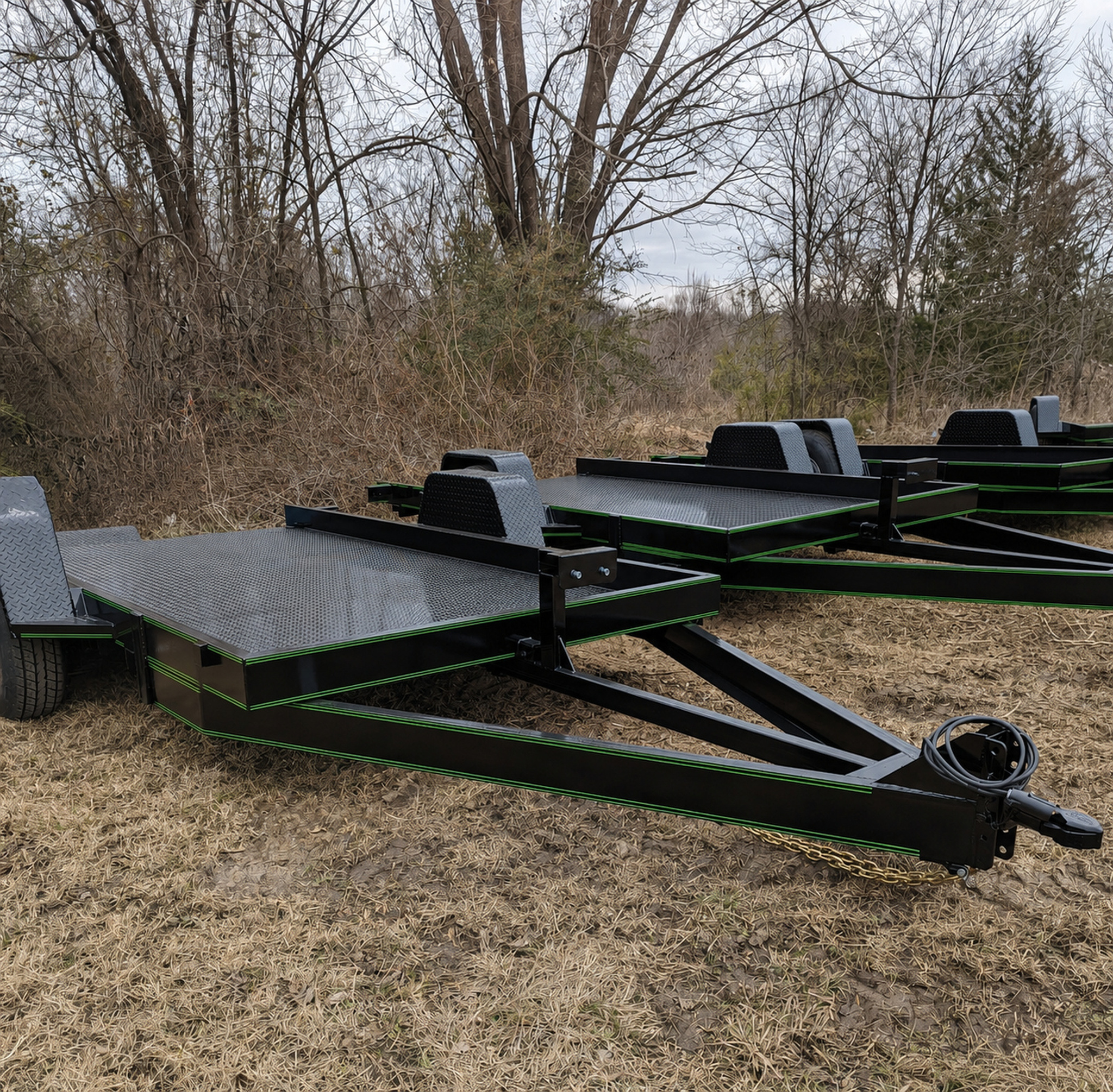 The Trailer Solution Wholesale Premier Trailers Custom Low Boy Equipment Trailer Gooseneck with Tilt Bed for Skid Steer