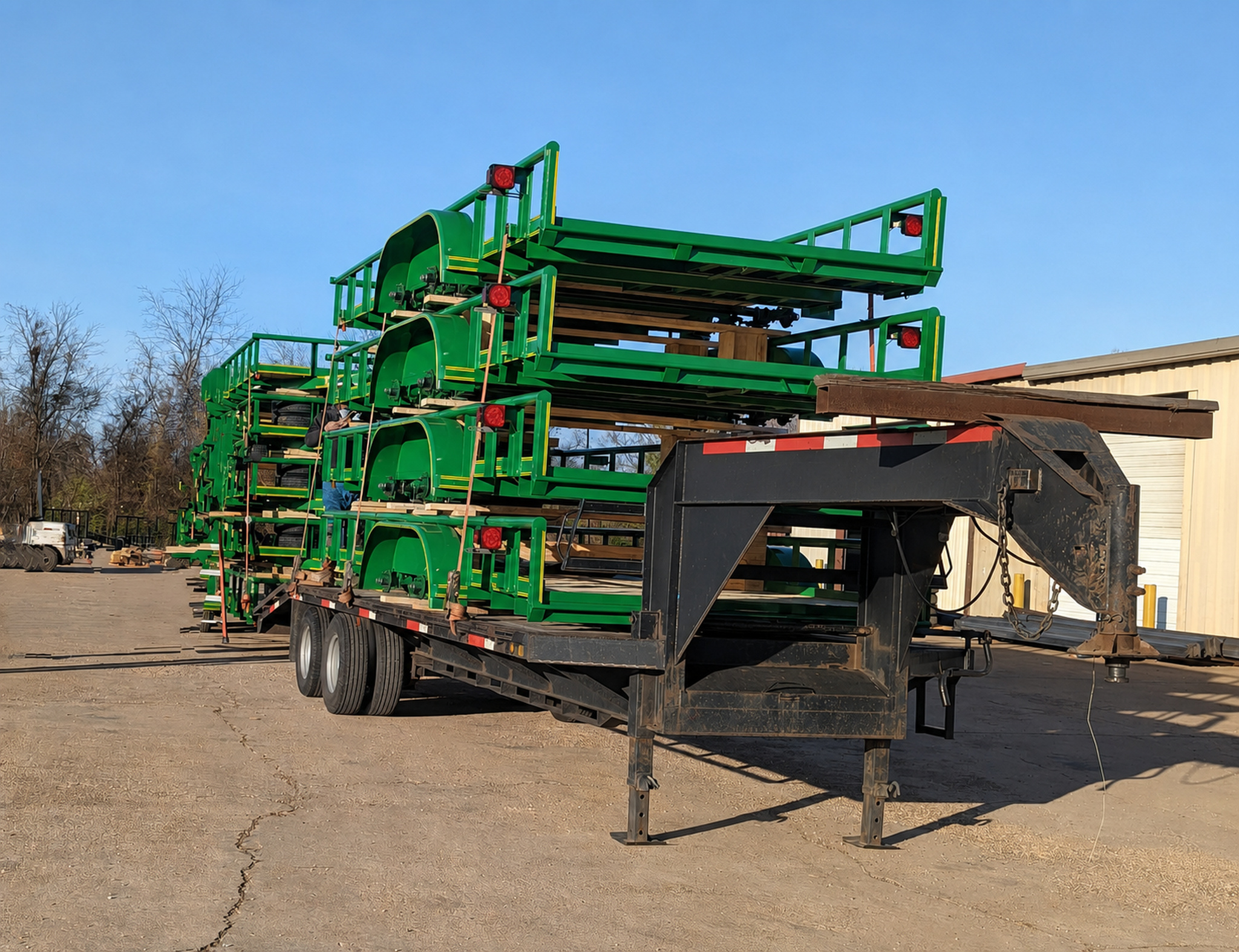 The Trailer Solution Wholesale Premier Tandem Pipe Utility Trailer
