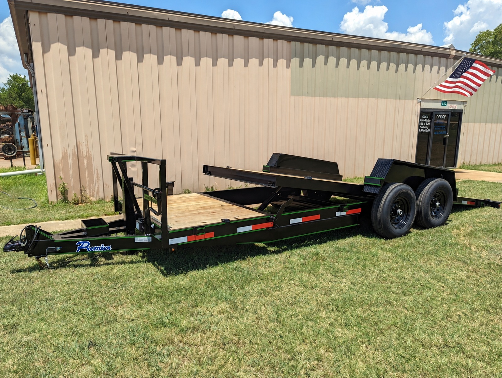 Tilting Equipment Trailer Wholesale Premier The Trailer Solution