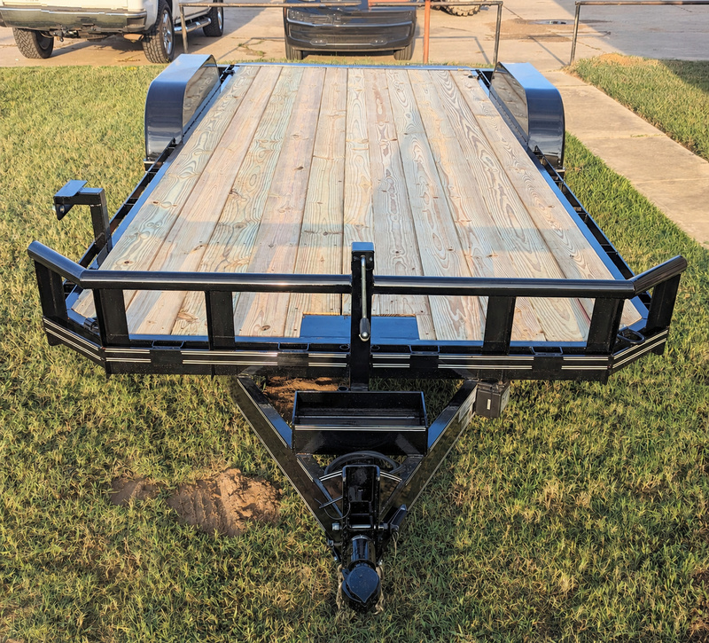 Premier Car Hauler Utility Trailer with Metal Ramp