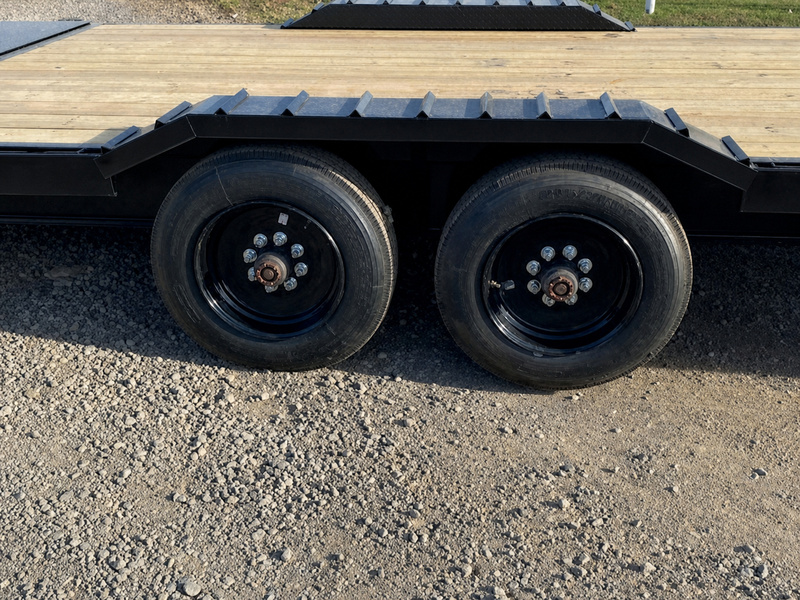 The Trailer Solution Premier Heavy Duty Utility Trailer with Fold Up Ramps