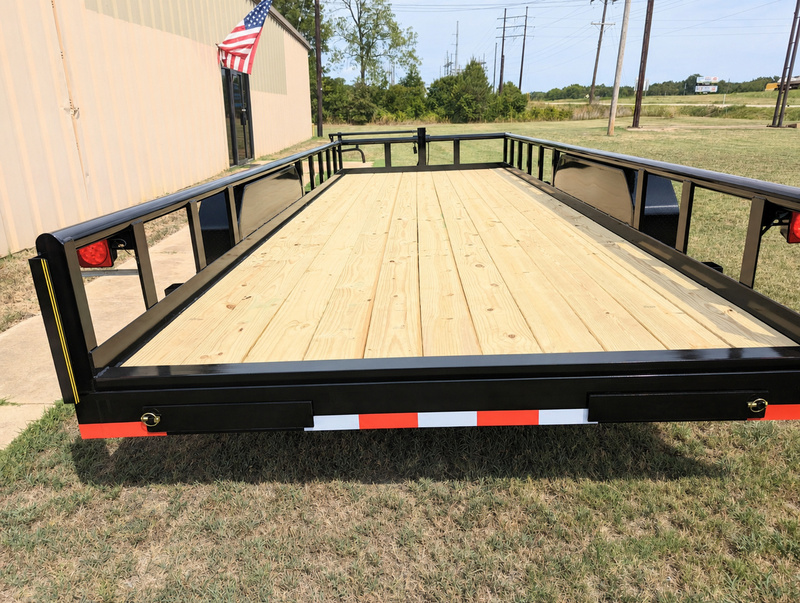 Premier Heavy Pipe Tandem Axle Custom Utility Trailer