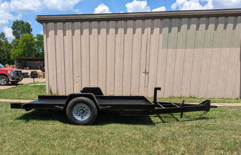 Premier Low Boy Equipment Trailer with Diamond Plate Fenders