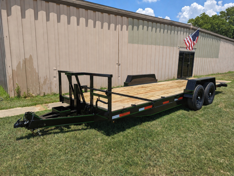 The Trailer Solution Premier Tilt Equipment Trailer with Electric Brake Away
